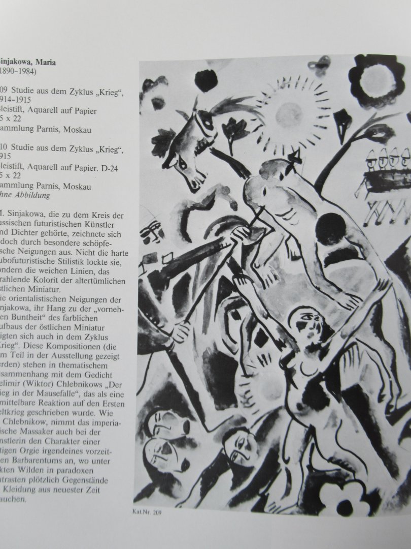  - Schrecken und Hoffnung. Künstler sehen Frieden und Krieg. Ausstellungskatalog.