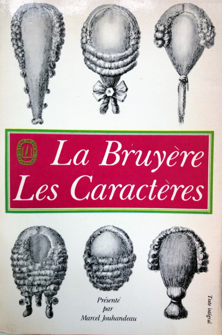 La Bruyère, Jean de - Les Caractères (Ex.1) (FRANSTALIG)