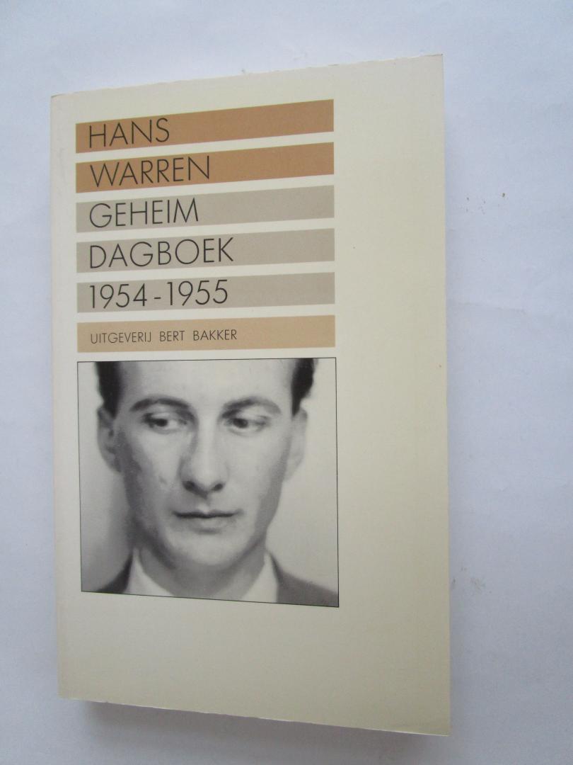 Warren, Hans - Deel 05; 1954-1955; Geheim Dagboek