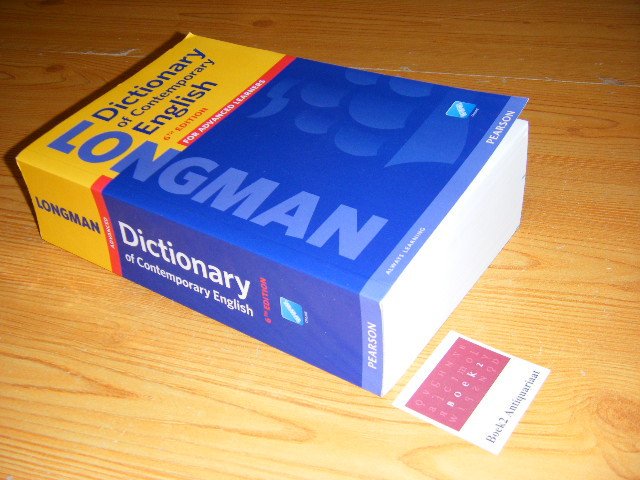 Chris Fox, Rosalind Combley - Longman Dictionary of Contemporary English [6th Edition]. For advanced learners
