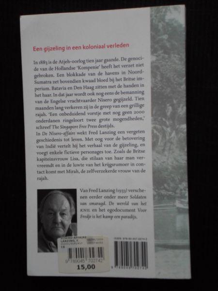 Lanzing, Fred - De Nisero-affaire