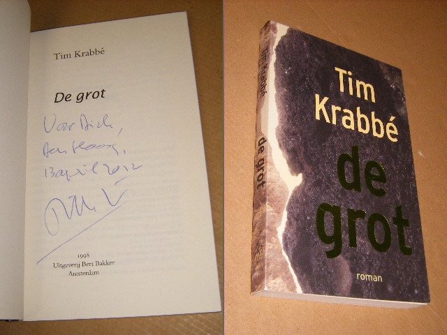 Tim Krabbé - De grot [GESIGNEERD]
