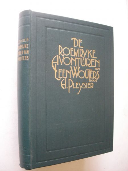Pleysier, A. / Raemdonk, G. van,  illustr. - De roemrijke avonturen van Leen Wouters (op zolder)