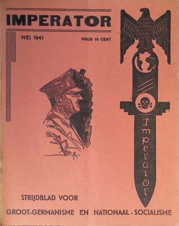  - Imperator  Groot-Germanistisch maandblad in de Nederlanden 4e jaargang n° 5 .  mei  1941