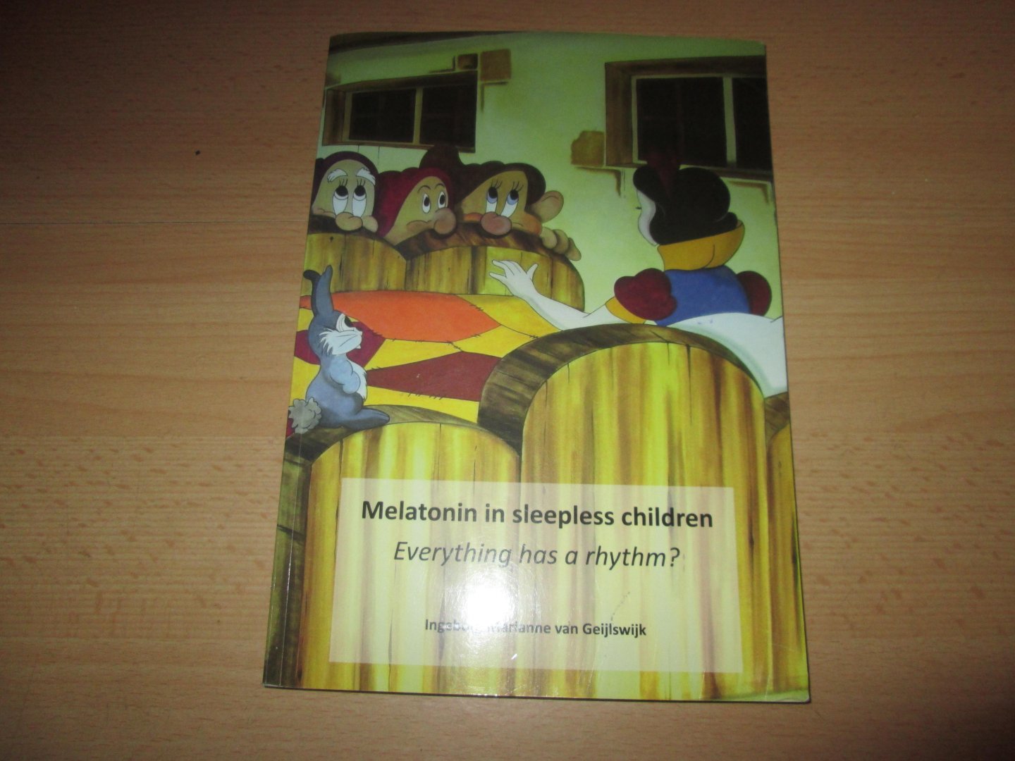 Geijlswijk , dr. Ingeborg Marianne van - MELATONIN IN SLEEPLESS CHILDREN - Everything has a rhythm ? [ diss.]