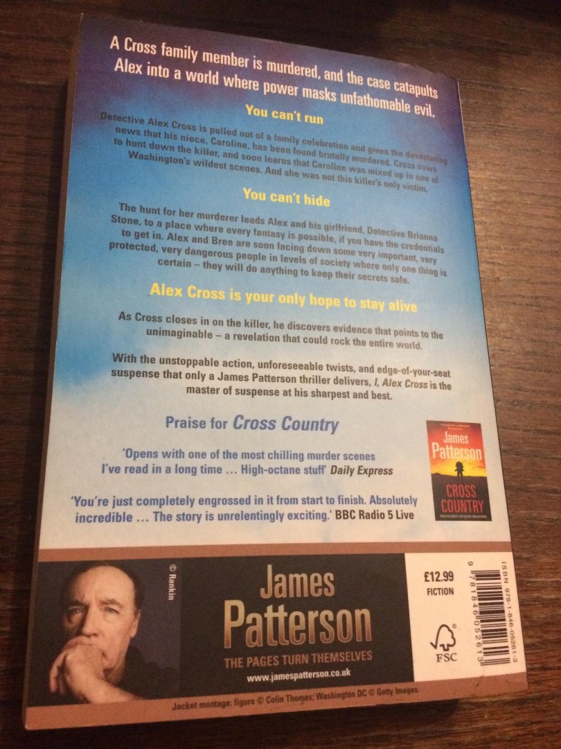 Patterson, James - I Alex cross