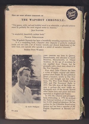 CHEEVER, JOHN (1912-1982) - The Wapshot Chronicle [1st edition - 1957]