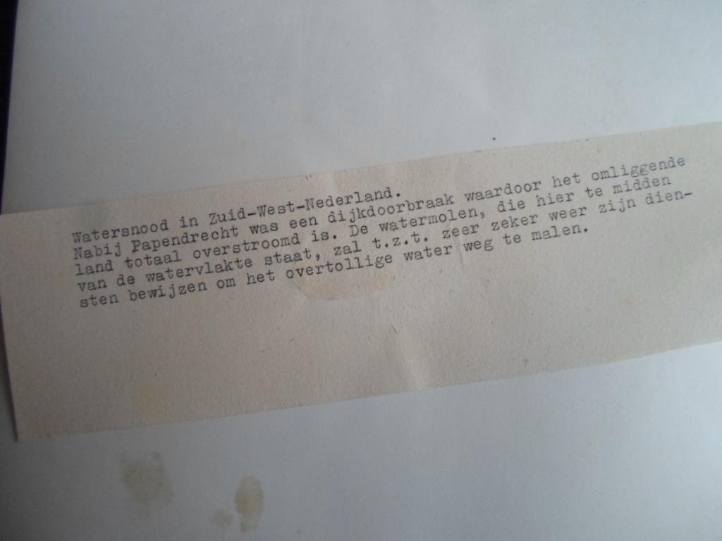  - Foto Aerophoto Nederland Watersnoodramp 1953, Papendrecht