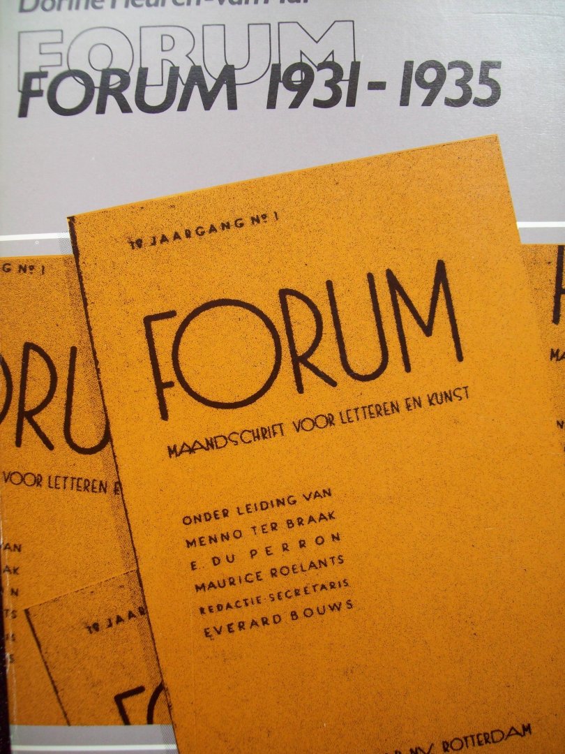 Dorine Fleuren - van Hal - "Forum 1931 - 1935 "  (o.a. over Willem Elsschot)