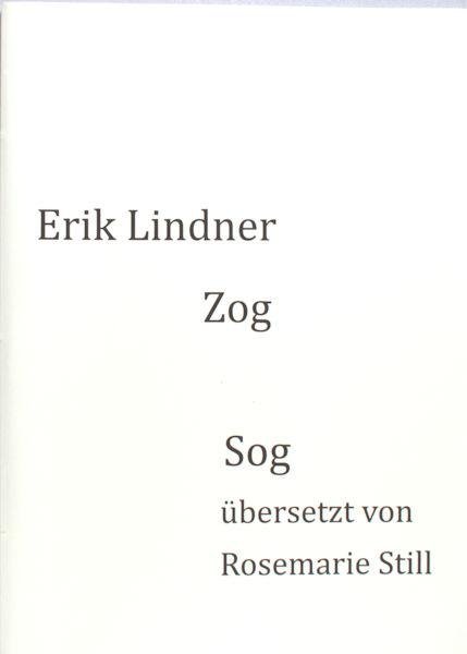 Lindner, Erik. - Zog / Sog.