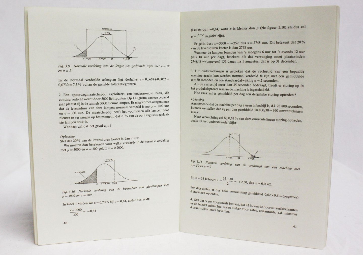 Anderson, H.P. - Statistiek en kans. Een beknopte inleiding voor het beroepsonderwijs (2 foto's)