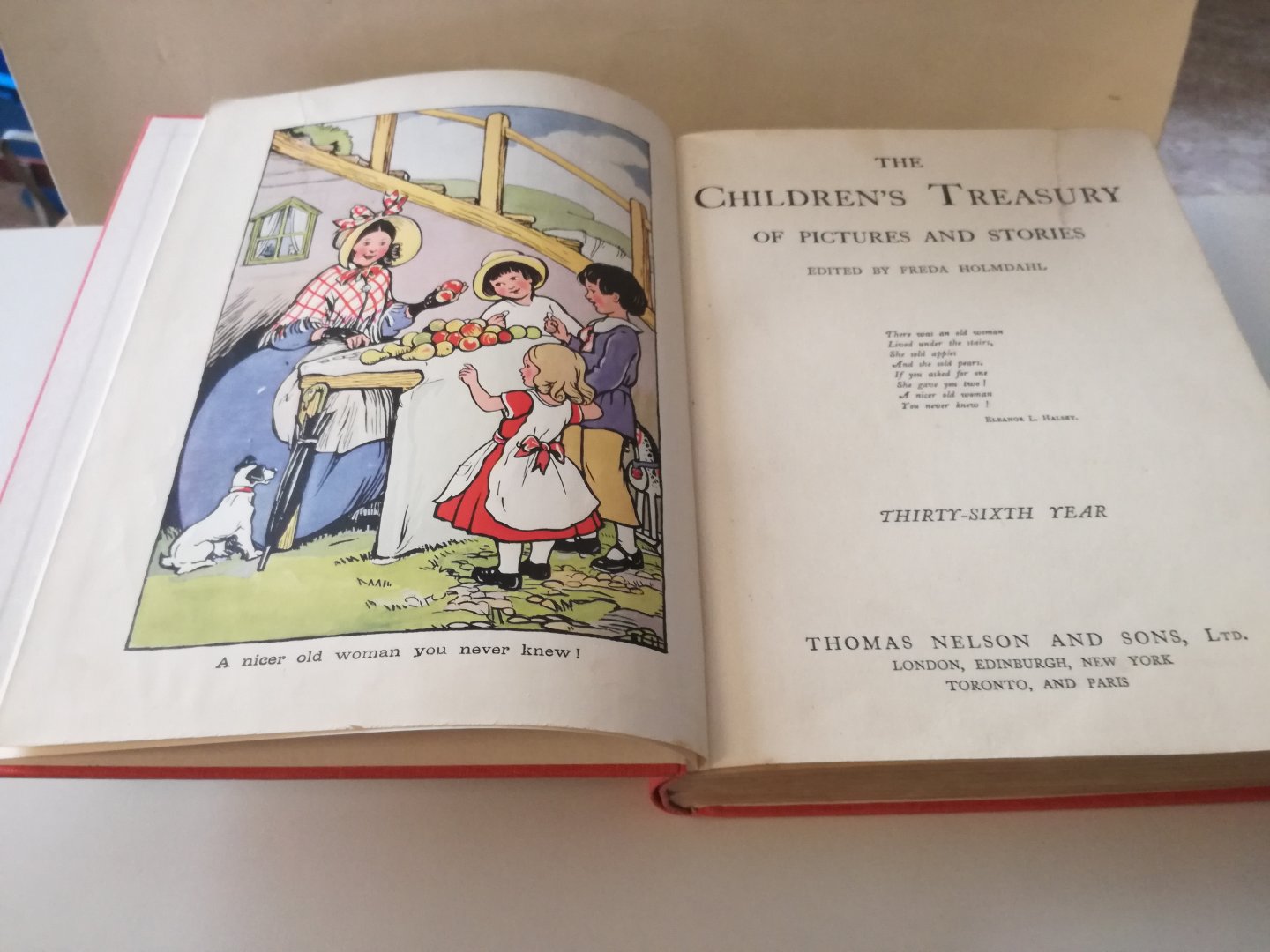 Freda Holmdahl - The Children's Treasury (of pictures and stories)