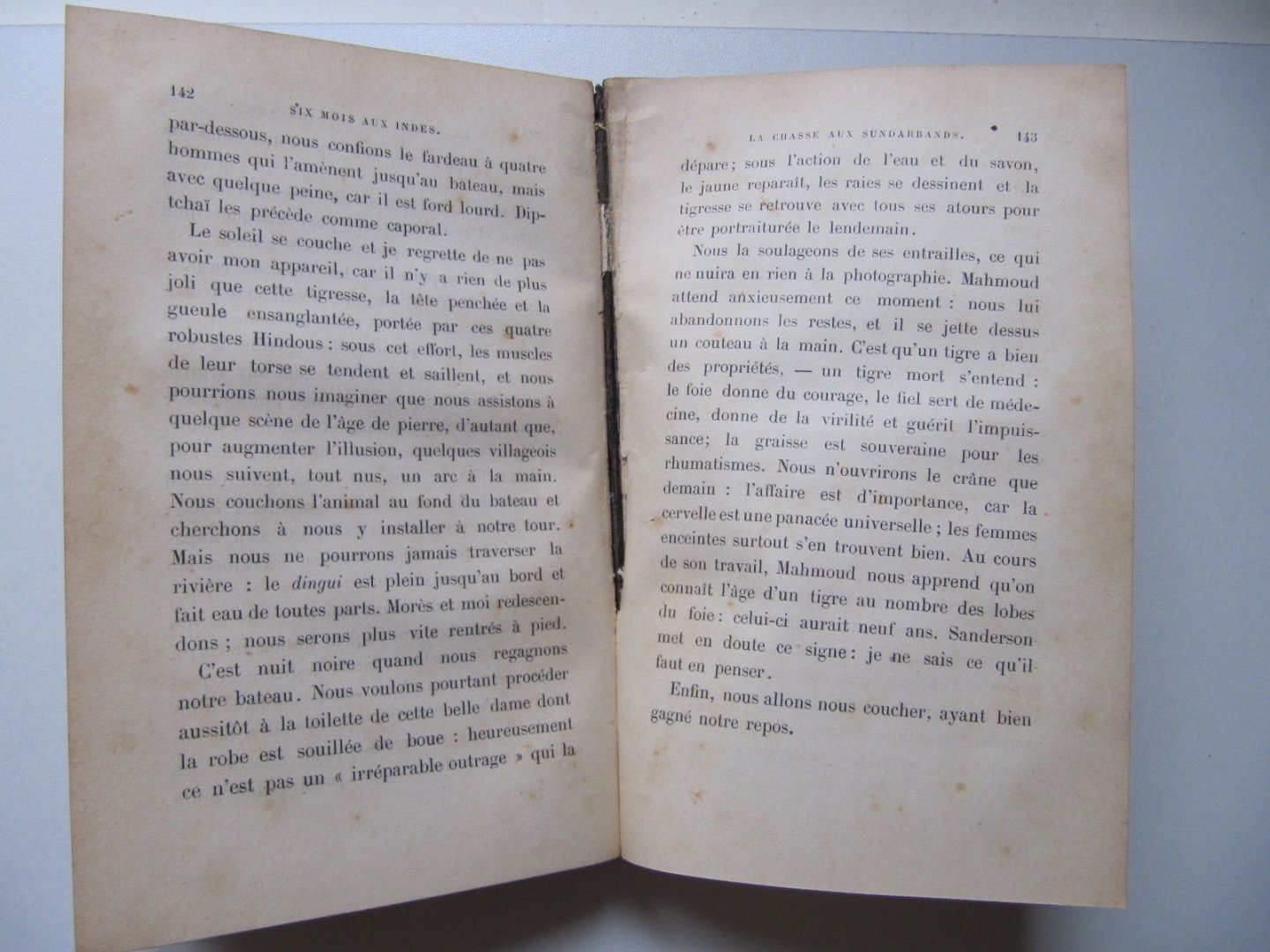 Le Prince Henri D'Orléans - Six Mois Aux Indes - chasses aux Tigres