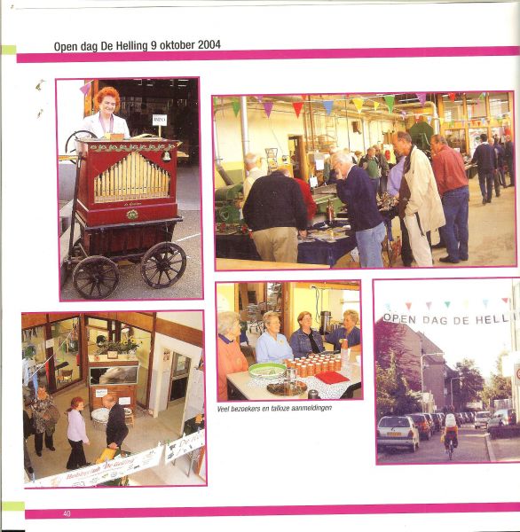 STICHTING EXPERIMENTELE WERKPLAATS - DE HELLING JUBILEUMBOEK wij gaan verder  * 25 JAAR *  ik heb zelf het 30 jaar bestaan al meegemaakt