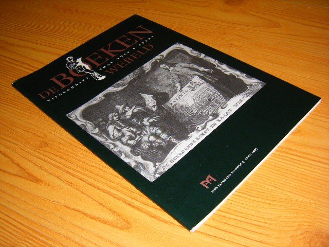 H. Hafkamp en anderen (red.) - De Boekenwereld, Tijdschrift voor Boek en Prent [11e jaargang, nummer 4, april 1995]