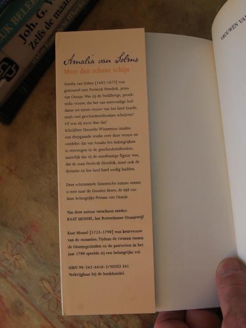 Winsemius, Dieuwke - Vrouwen van Oranje - Amalia van Solms & Prinses Marianne