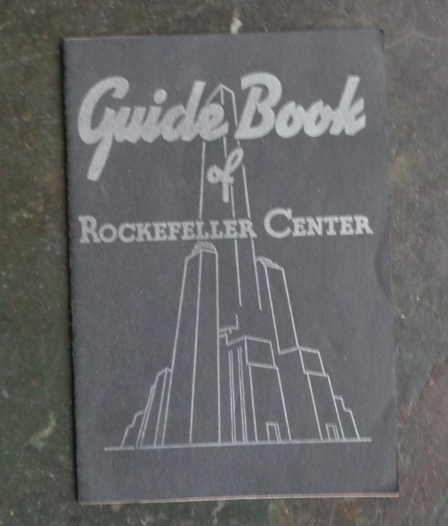  - Guide Book of Rockefeller Center.