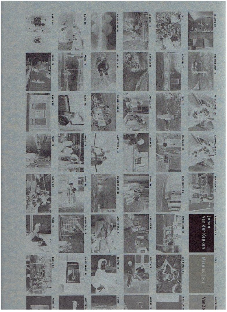 KEUKEN, Johan van der - Johan van der Keuken - Mise au jour. [New]