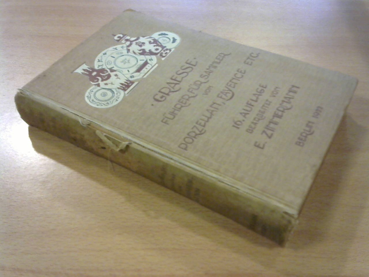 Graesse Dr. J.G./ Jaennicke E. - Führer für Sammler von Porzellan und Fayence, Steinzeug, Steingut usw.