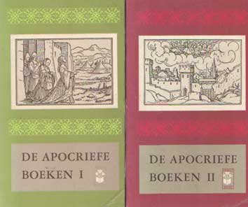  - De Apocriefe Boeken. Volledige herdruk volgens de oorspronkelijke uitgave van Jacob en Pieter Keur. Deel 1: Derde boek Ezra t/m Ecclesiasticus; Deel 2: Het boek Baruck t/m Makkabeeën en 2
