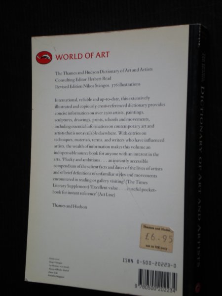 Read, Herbert, Nikos Stangos - Dictionary of Art and Artists