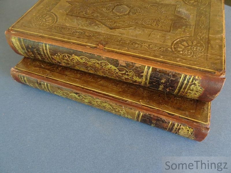 L'Abbé Dassance (trad.) / Tony Johannot, Cavelier, Gérard-Séguin et Brevière (ills.) - Les Saints Évangiles traduits de la Vulgate par M. l'Abbé Dassance. Tome I et II.