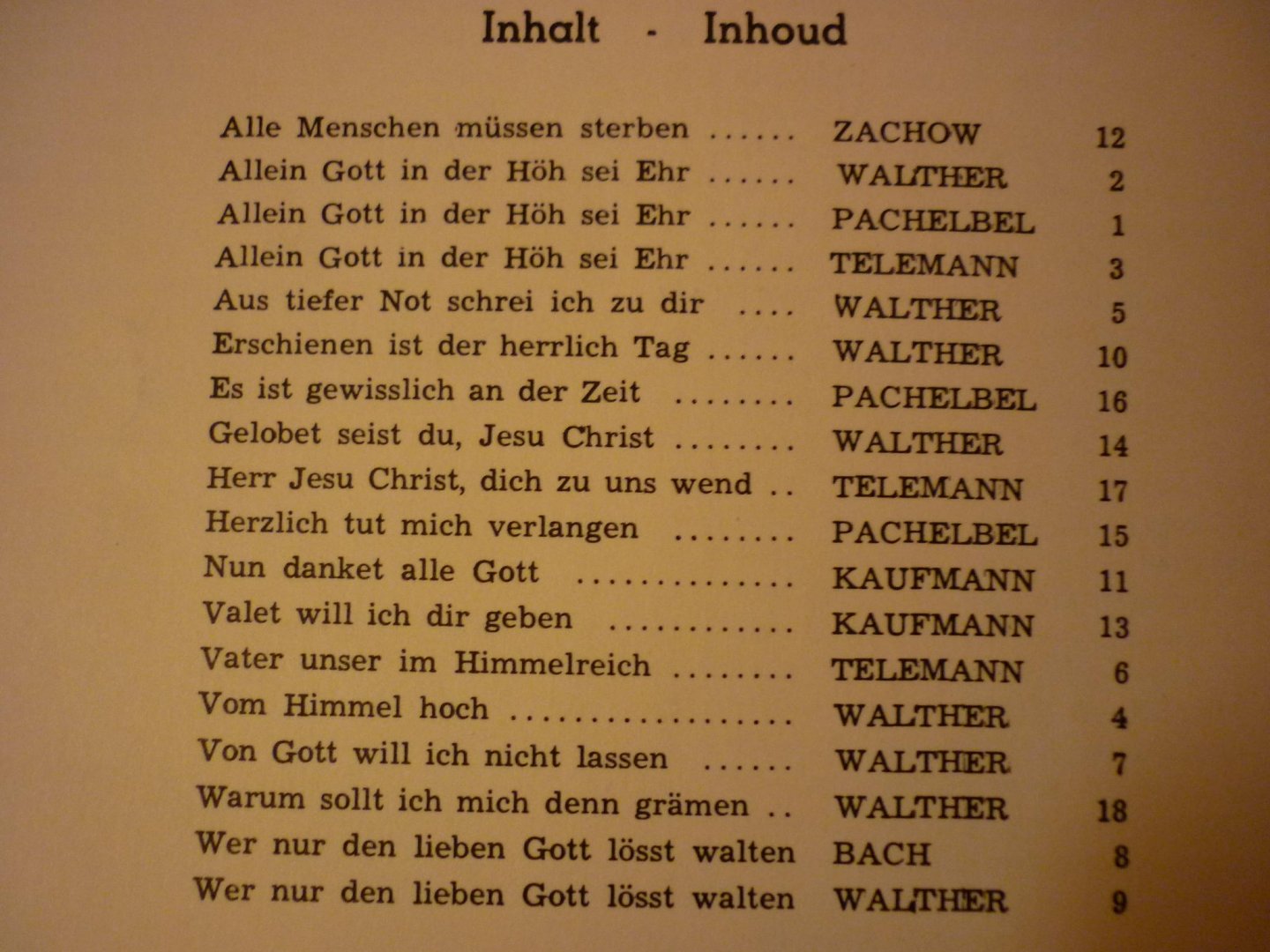 Diverse componisten - Choral-bearbeitungen Alter Meister; Boek III (Klavarskribo)