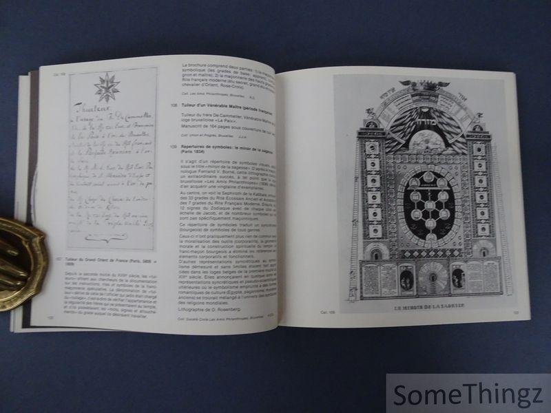 Coll. / Caisse générale d'epargne et de retraite. - Un siècle de franc-maçonnerie dans nos régions, 1740-1840.