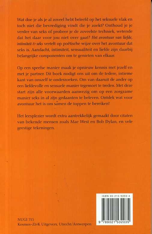 Oshlack, Ian - Het avontuur van liefde, intimiteit en seks. Naar een rijke, diepe en sensuele relatie.