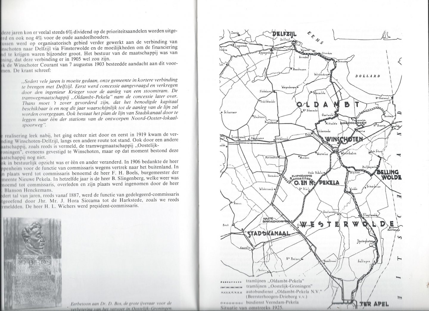 Giezen J.S. - DE geschiedenis van de n.v.stoomtramwegmaatschappij  oldambt pekela