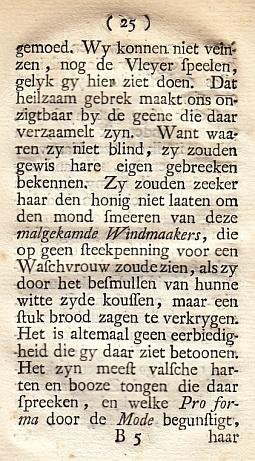 MODE anno 1750 - Het Pompadoure en Cabriolette leeven, of de Quintessence der Mode. Gedroomd door een Veritabel Hollander.