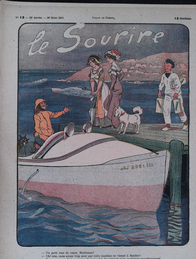 Redactie - Le sourire 20 maart 1910 ( Dessin de Guydo )