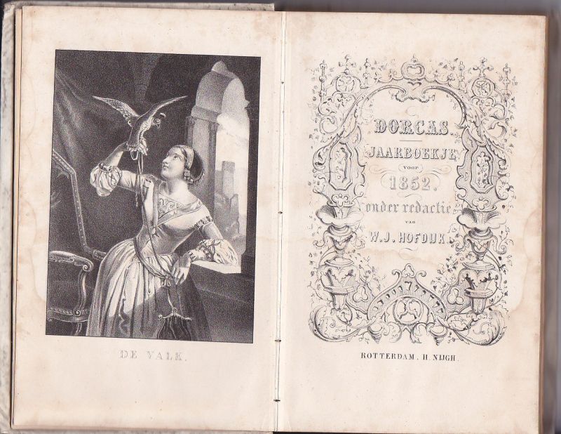 Hofdijk, W.J. (redactie) - Dorcas Jaarboekje voor 1852