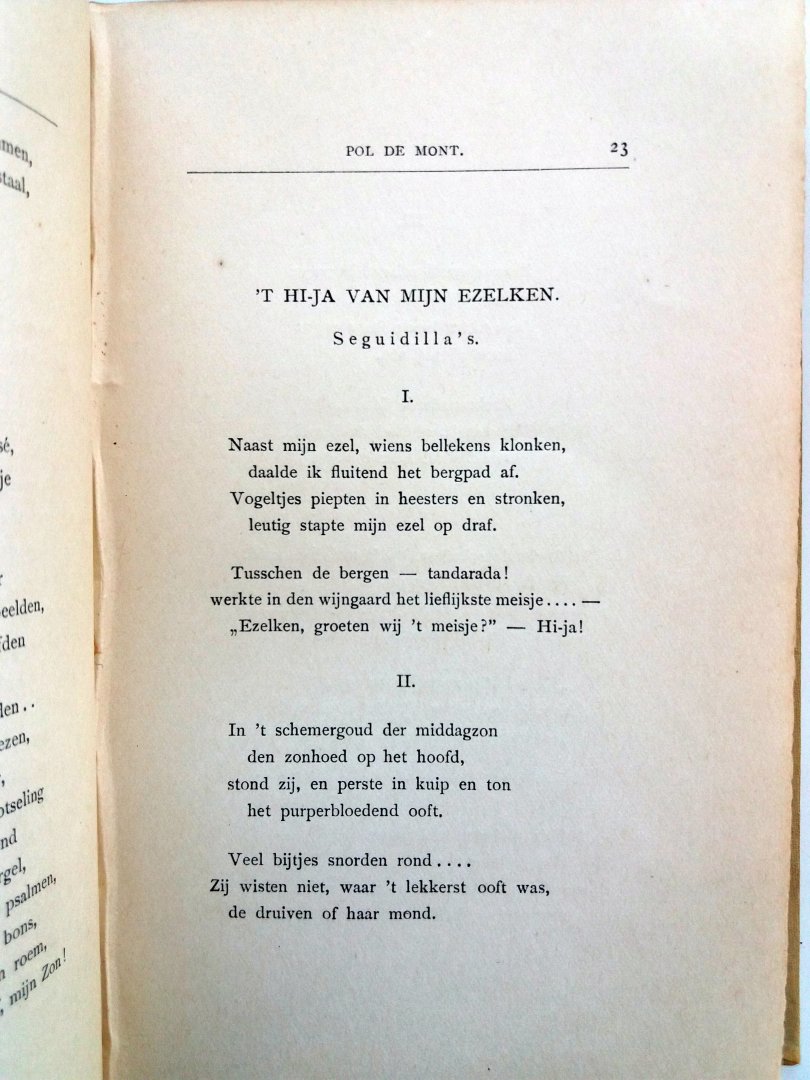 Hall, Mr J.N. van - Dichters van dezen tijd