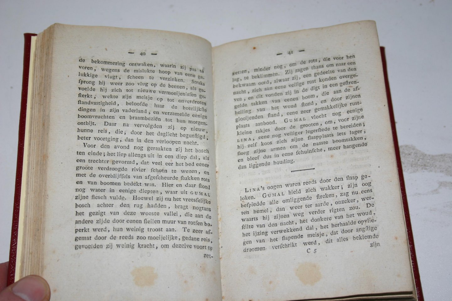Lossius, Kaspar Friedrich - Gumal en Lina, eene geschiedenis tot nut en vermaak der jeugd; inzonderheid dienende om haar de eerste en voornaamste grondwaarheden van de godsdienst in te prenten. Eerste deel