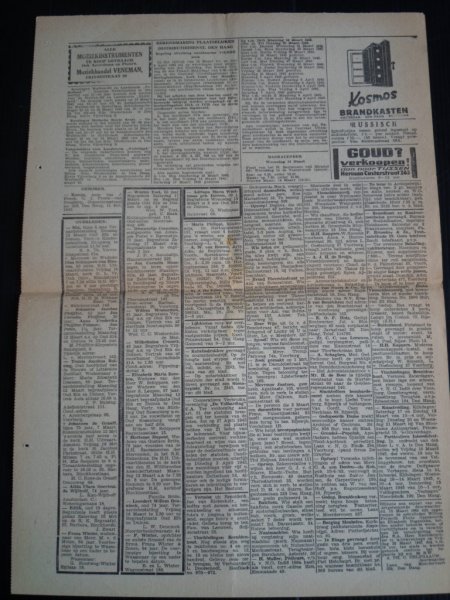 Oorlogskrant - De Residentiebode, Den Haag