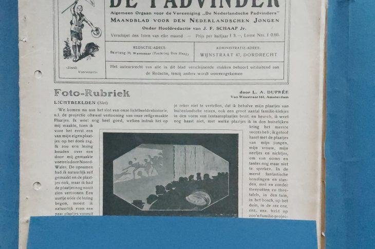Vele - De padvinderij jaargang 1921