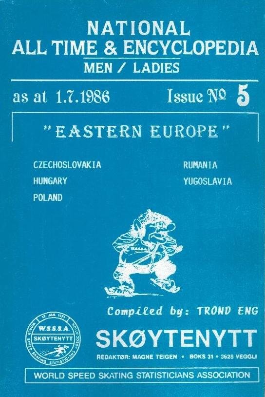 TROND ENG (Compiled by) - National All Time & Encyclopedia Issue No. 5 -Eastern Europe