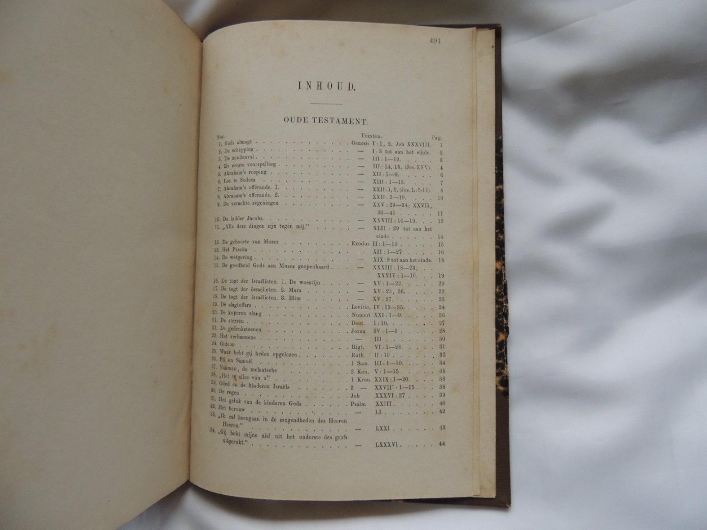 Gustave Monod Brown - Nieuw Bijbelsch huisboek - overdenkingen op iederen dag des jaars --- Bekroond prijsschrift.uit het Fransch.