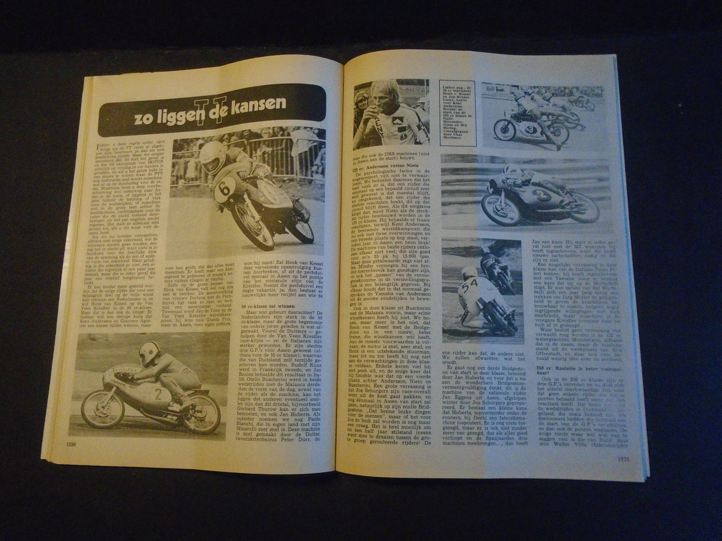 N.v.t. - Motor . Eerste TT-nummer 61 jaargang nummer 26--en nr. 27. 28 juni en 5 juli 1974. TT races.