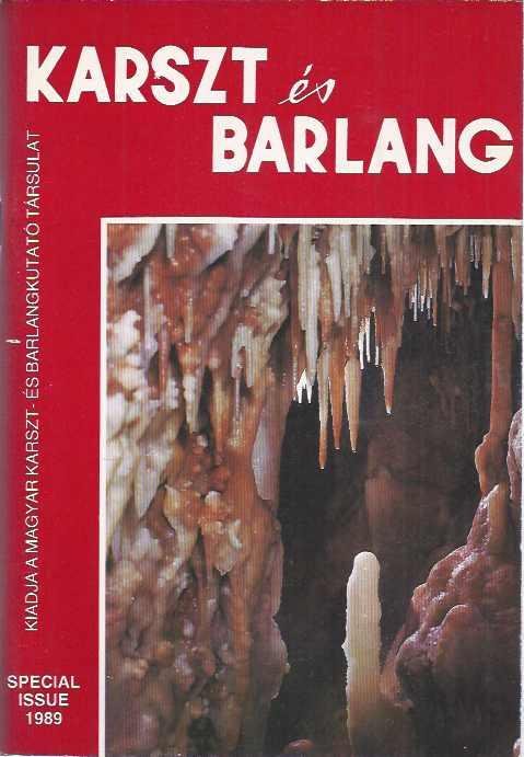  - Karszt  és Barlang/ Karst and Cave.