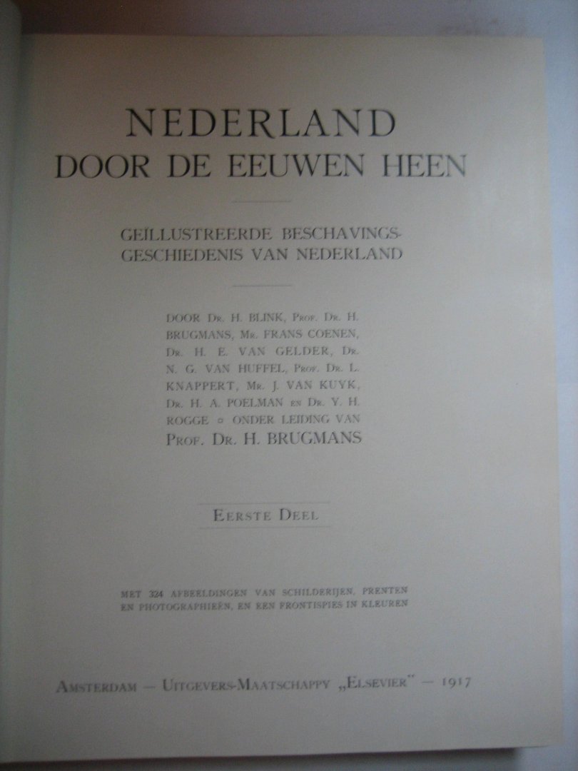 Dr H Burgmans - Nederland door de eeuwen heen
