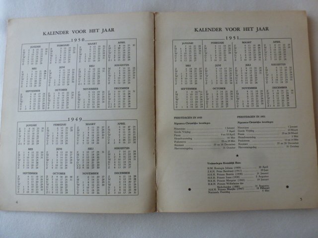 NVT - trouw huishoudboek 1951 uiygave dagblad trouw amsterdam