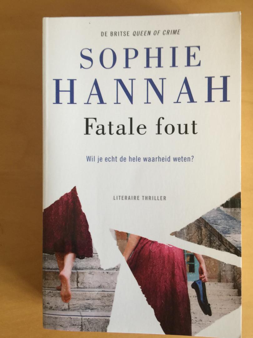 Hannah, Sophie - Fatale fout