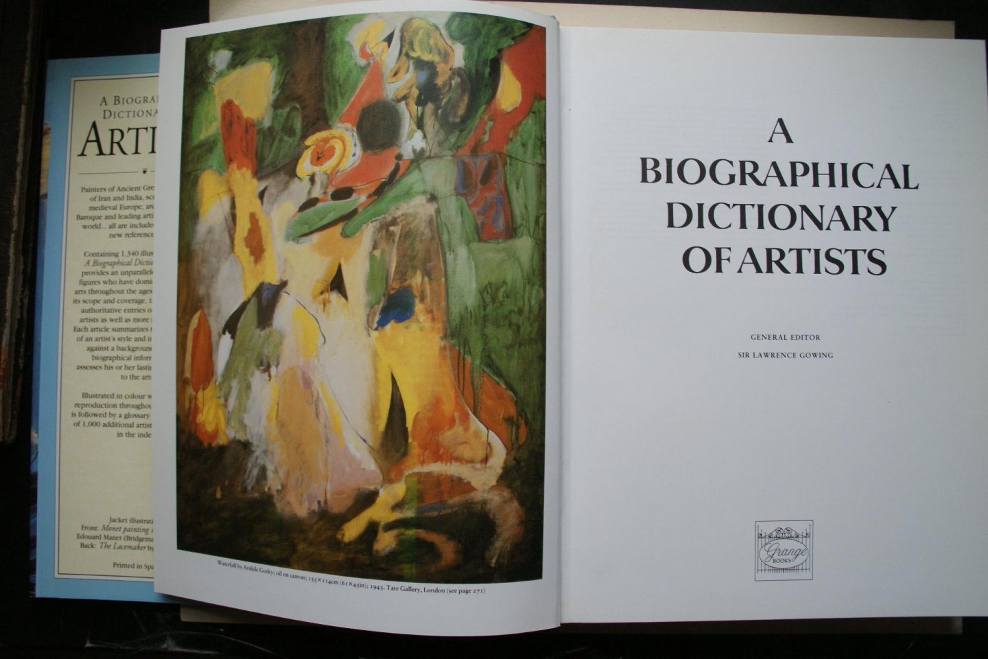 Gowing, Sir Lawrence - A Biographical Dictionary of Artists
