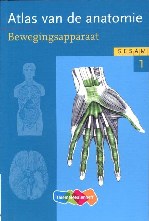 Werner Platzer - Sesam atlas van de anatomie deel 1 Bewegingsapparaat