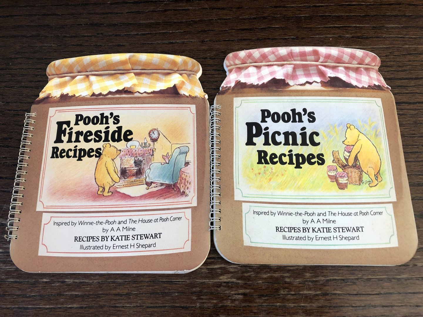 Katie Stewart - Pooh’s Fireside recipes & Pooh’s Picnic Recipes