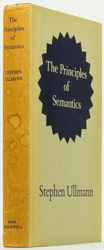 ULLMANN, S. - The principles of semantics.