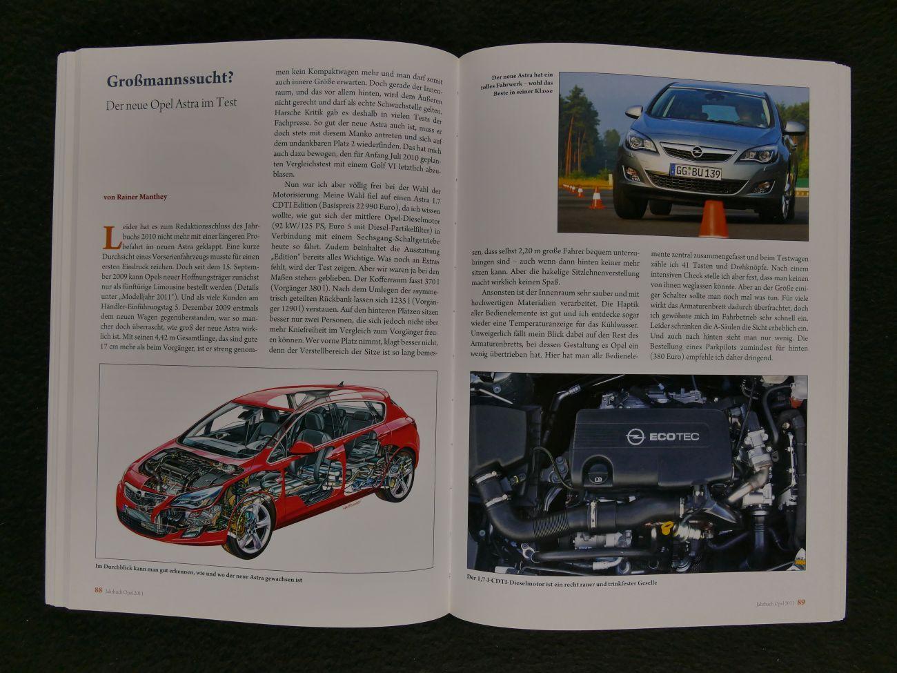 Bartels, Eckhart en Manthey, Rainer - Zeldzaam - Jahrbuch 2011 Opel (5 foto's)