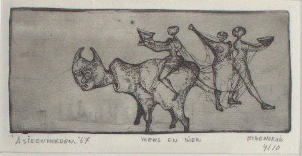 Steenvoorden, Ab. - Mens en dier.